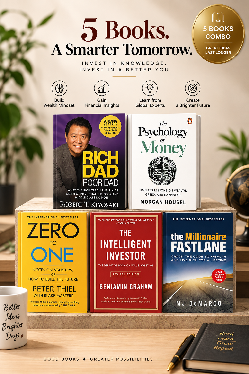 7. Money & Business Combo – 5 Books ( Paperback) English