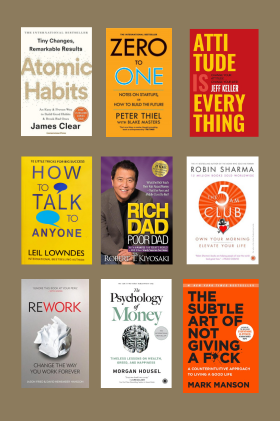 9 Books Self-Help & Motivation Mega Combo (Paperback)