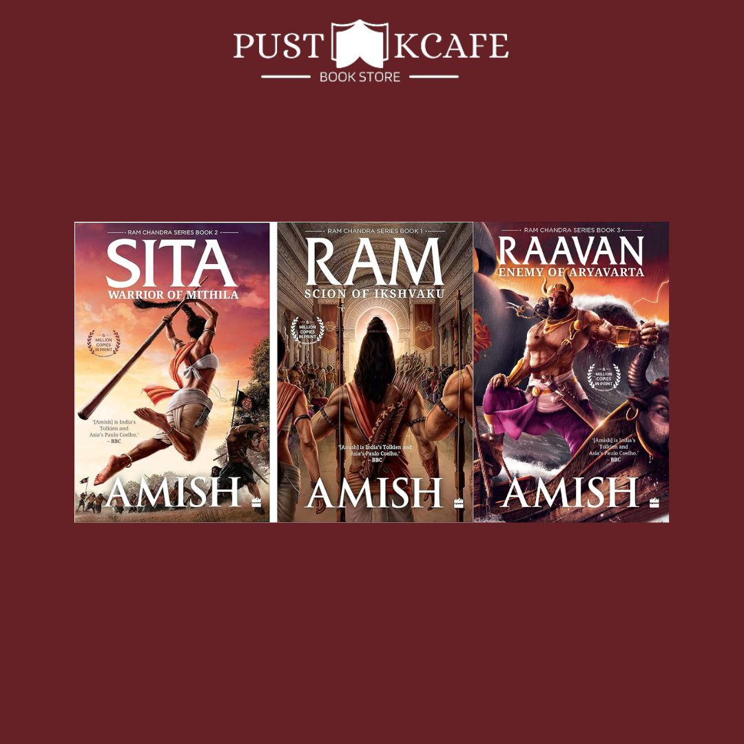 Ram Chandra Series: Ram, Sita & Raavan Set Paperback by Amish Tripathi