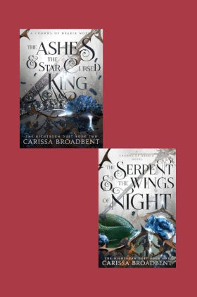 Combo) The Serpent and the Wings of Night + The Ashes and The Star Cursed King Paperback