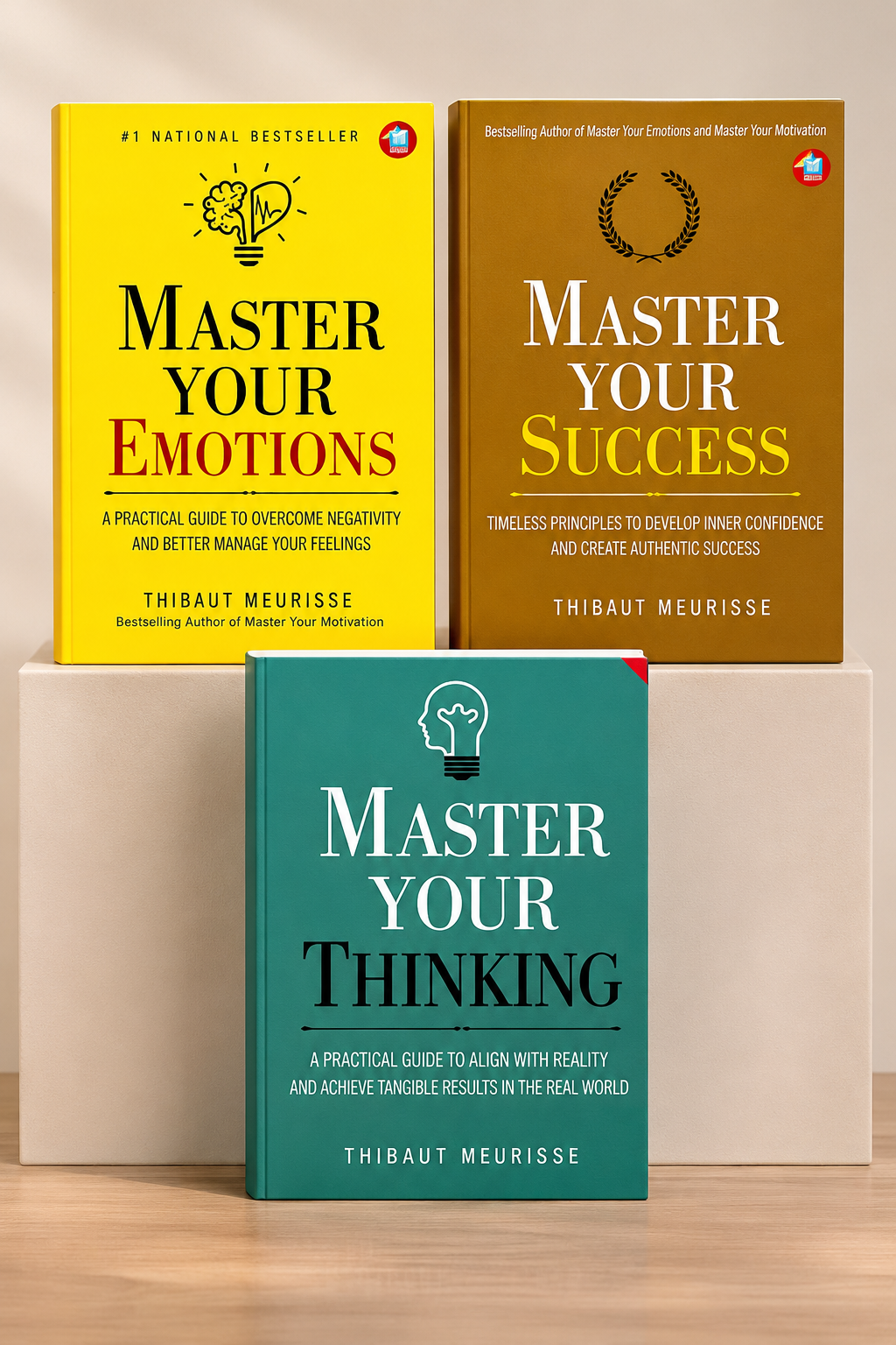 Master Your Thinking+Master Your Success+Master Your Emotions (Paperback)