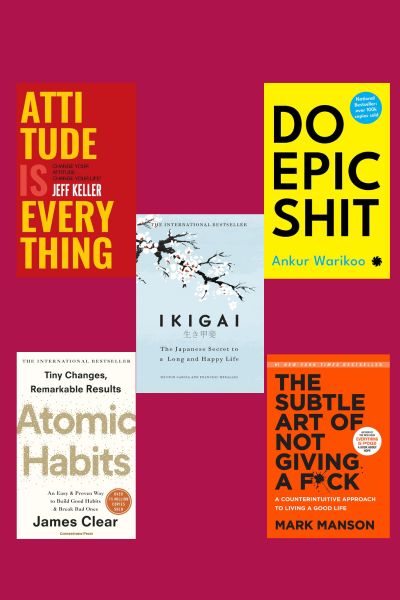 Self Help Combo 5 Books