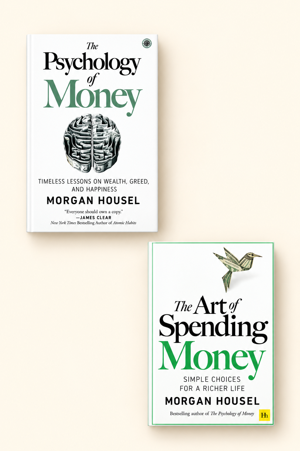 The Art of Spending Money +The Psychology of Money 2 Books Combo (Paperback)