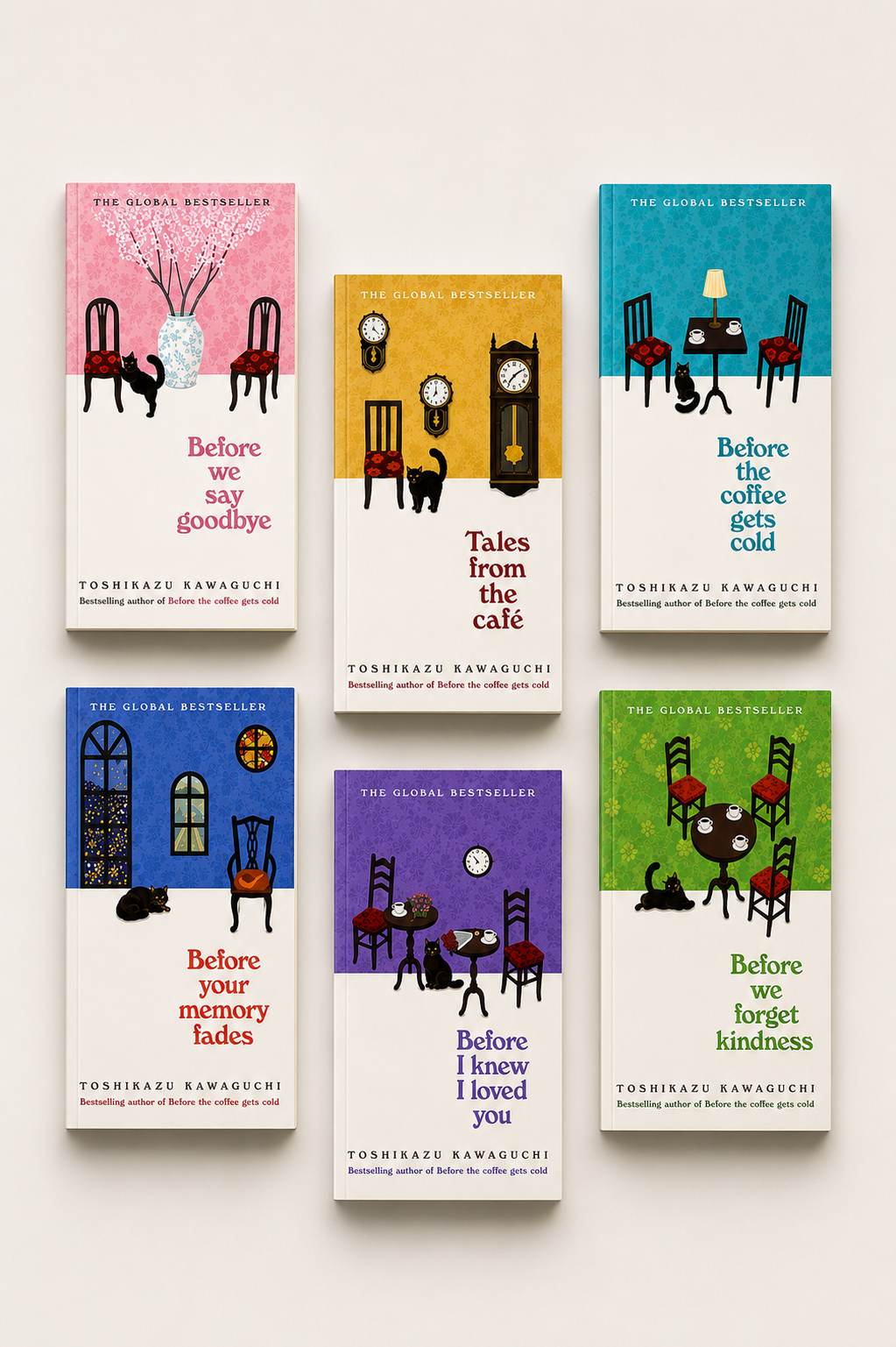 The Before the Coffee Gets Cold Series – 6 Books Set by Toshikazu Kawaguchi
