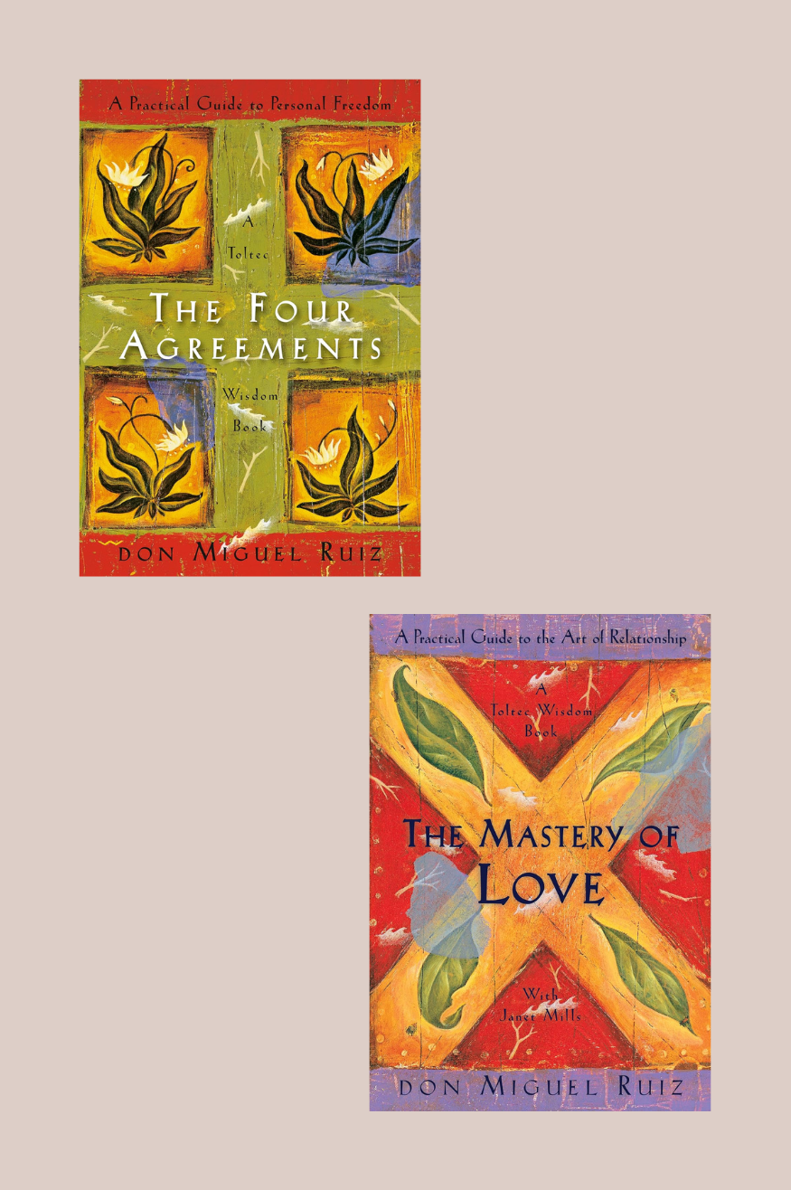 The Mastery of Love +The Four Agreements by Don Miguel Ruiz (Author), Janet Mills 2 Books Combo