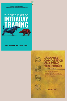The Subtle Art of Intraday Trading + Japanese Candlestick Charting Techniques | Learn Proven Day Trading Strategies & Chart Patterns | 2 Book Set (Paperback)