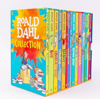 (16 Copy) Roald Dahl Complete Collection Paperback – by Roald Dahl