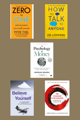 5 Books Success, Mindset & Money Combo (Paperback)