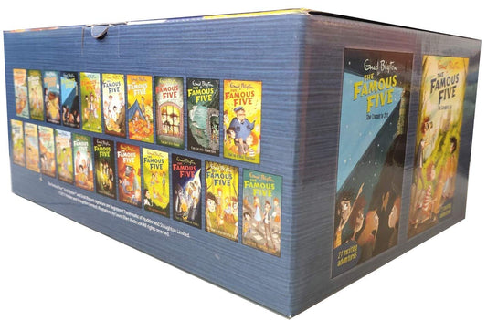 Famous Five: 21 Exciting Adventures! (Set of 21 Books) – Box set, Enid Blyton
