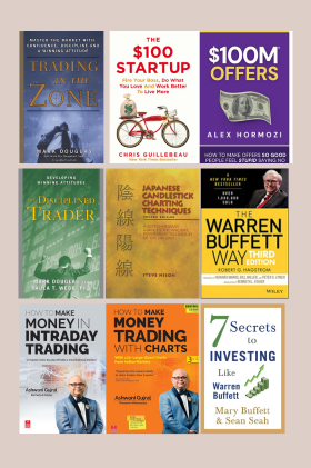 9 Books Trading & Investment Combo Description