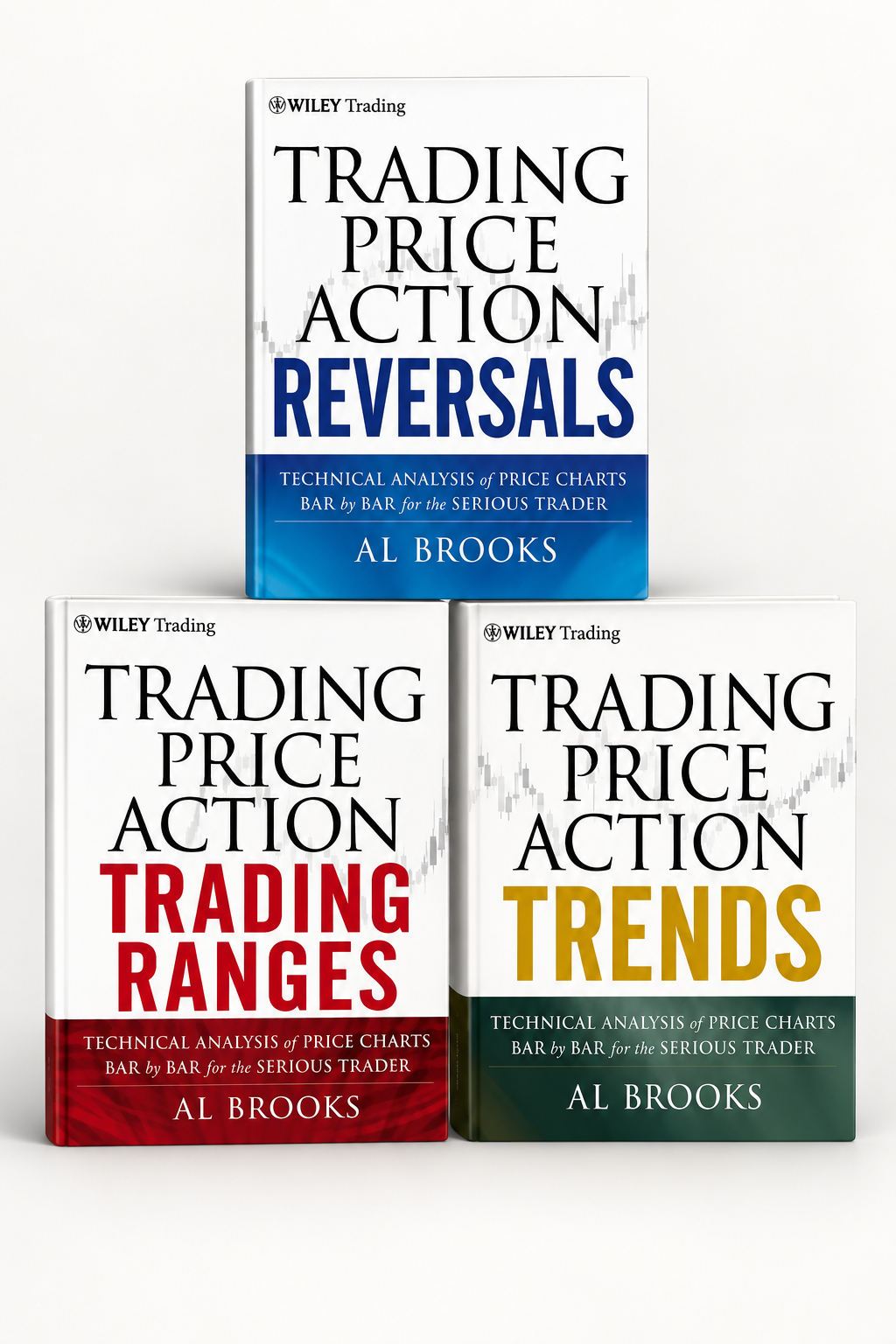 Trading Price Action by Al Brooks 3 Books Combo – Trends, Trading Ranges and Reversals