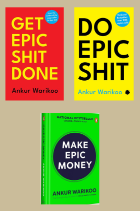 Ankur Warikoo Combo: 3 Books
