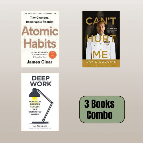 Atomic Habit-Can't Hurt Me- Deep Work