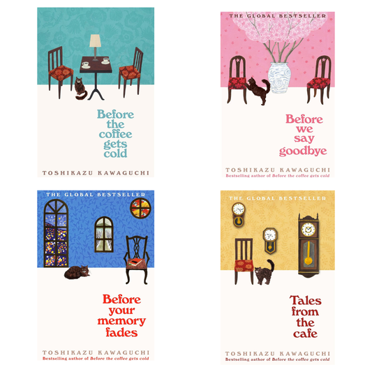 (Combo of 4 Books) Before The Coffee Gets Cold+Tales from the Cafe+Before your memory fades+Before we say goodbye - Toshikazu Kawaguchi