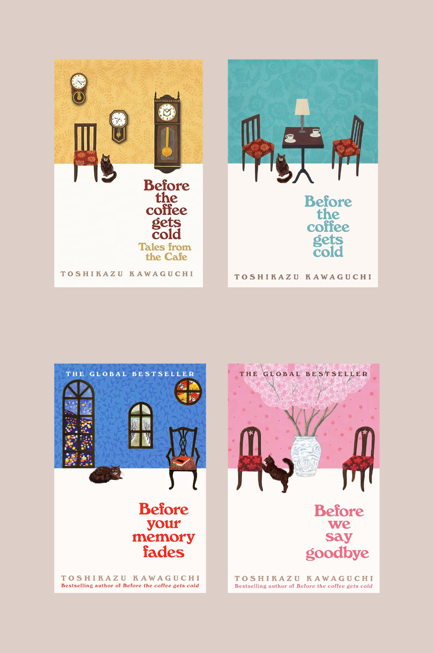Before The Coffee Gets Cold+Tales from the Cafe+Before your memory fades+Before we say goodbye