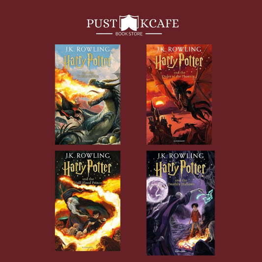 Harry Potter Books Set Vol 4 5 6 7 (Paperback)