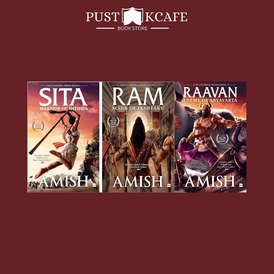 Ram Chandra Series: Ram, Sita & Raavan Set Paperback by Amish Tripathi