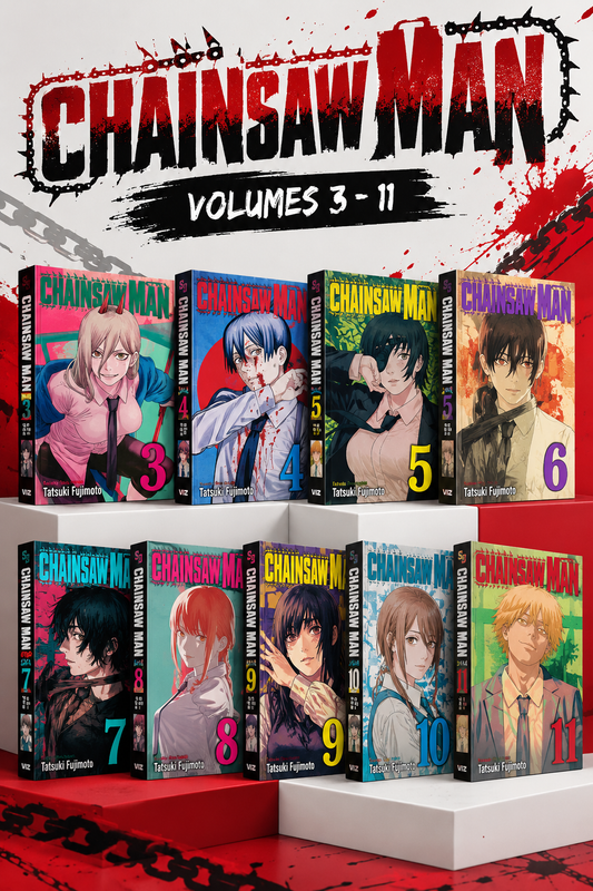 Chainsaw Man Manga Vol. 3–11 Combo Set | Paperback Manga Collection