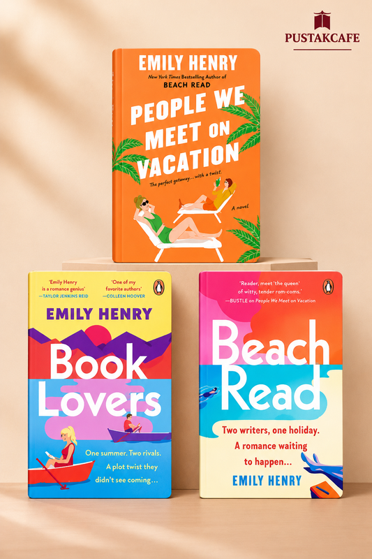 (Combo 3 Books) Book Lovers, Beach Read, People We Meet on Vacation - Emily Henry