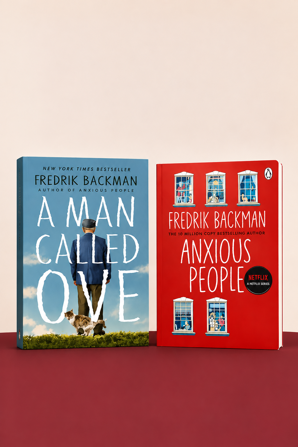 (Combo) ANXIOUS PEOPLE + A MAN CALLED OVE (Paperback) -by  Fredrik Backman