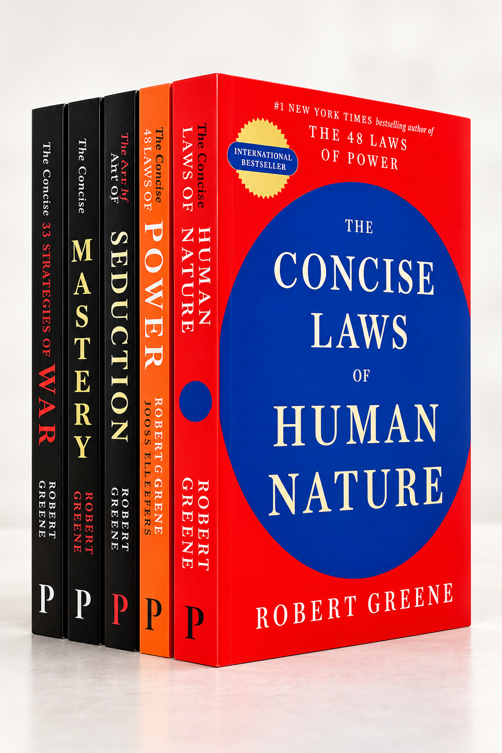 Combo Robert Greene Paperback boxset (Concise version) summery : 5 Books
