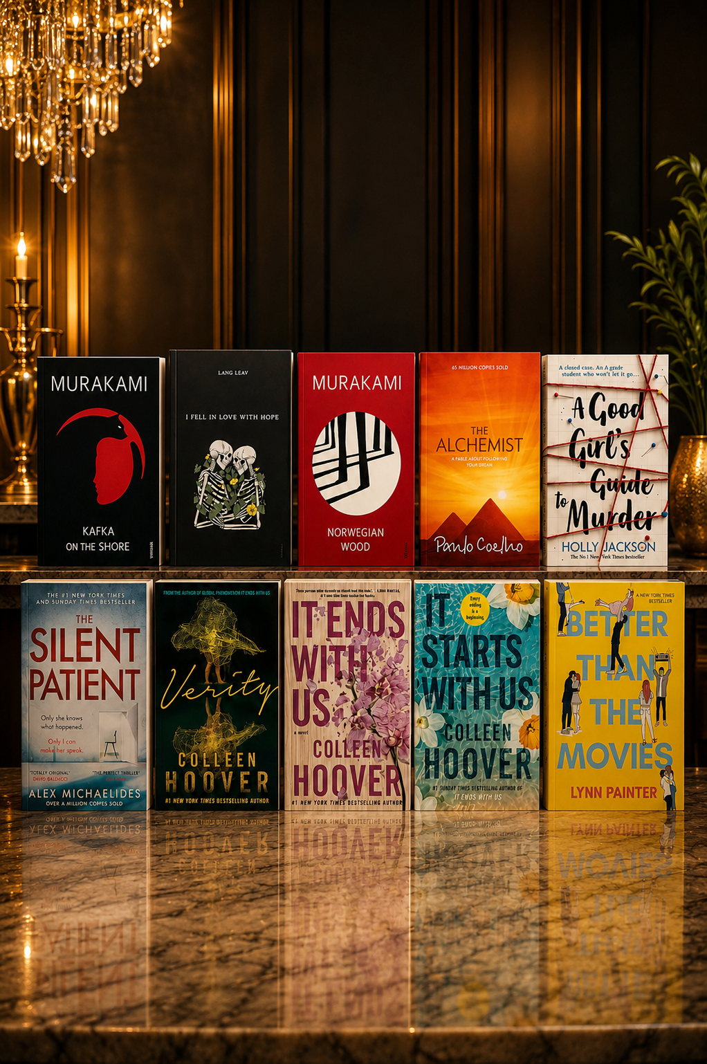 Combo Romance Combo Fiction 10 Books Set (English) (paperback)