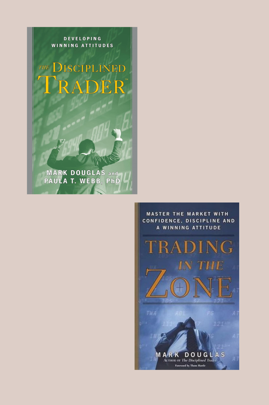 Combo Set: The Disciplined Trader + Trading in the Zone by Mark Douglas