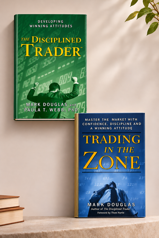 Combo Set: The Disciplined Trader + Trading in the Zone by Mark Douglas  (Paperback)