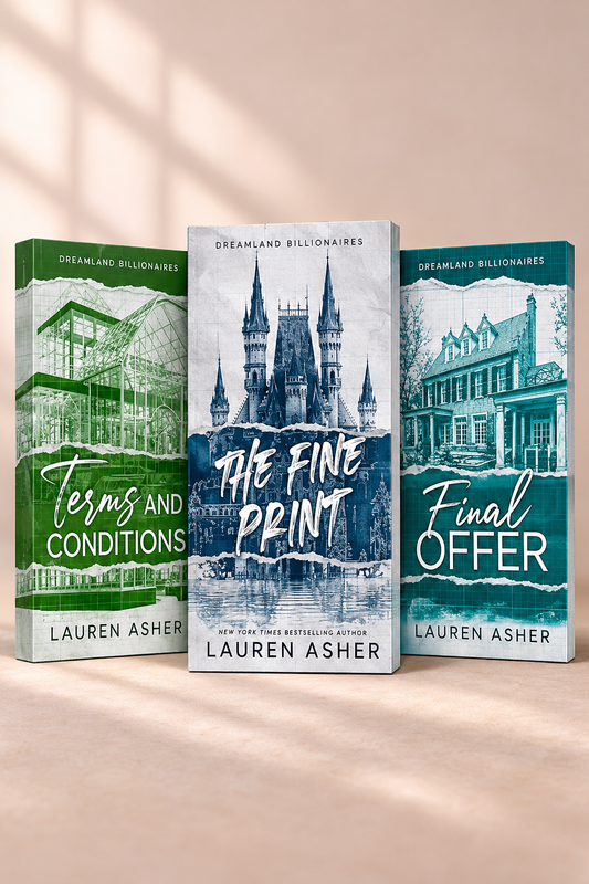 (Combo)The Fine Print+ Terms and Conditions+ The Final Offer - Paperback Lauren Asher