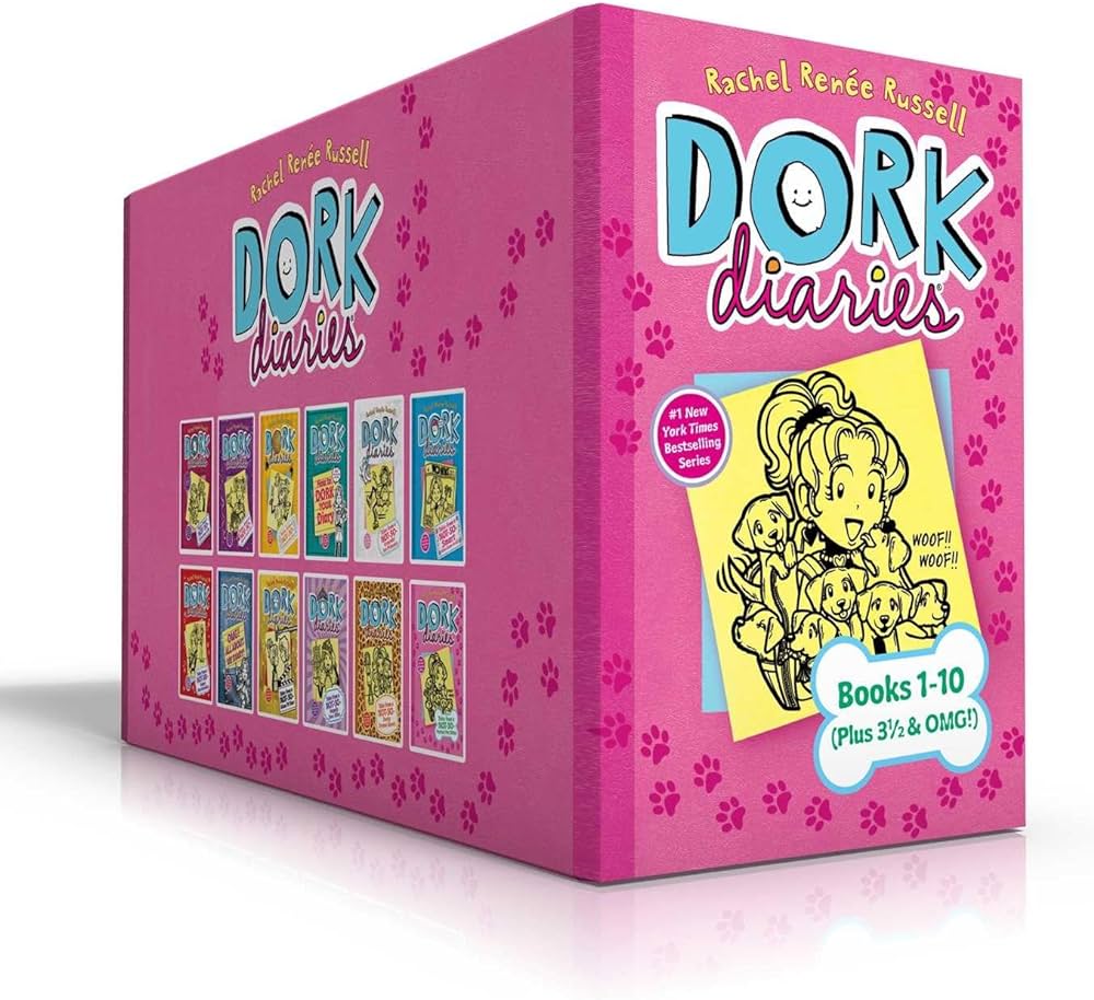Dork Diaries 10 Books Box Set by Rachel Renée Russell