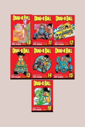 Dragon Ball Vol. 10–16 7 Books Combo by Akira Toriyama