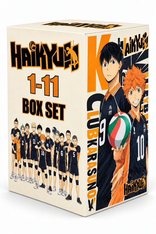 Haikyu!! Manga Box Set 1-11 – English (Paperback)
