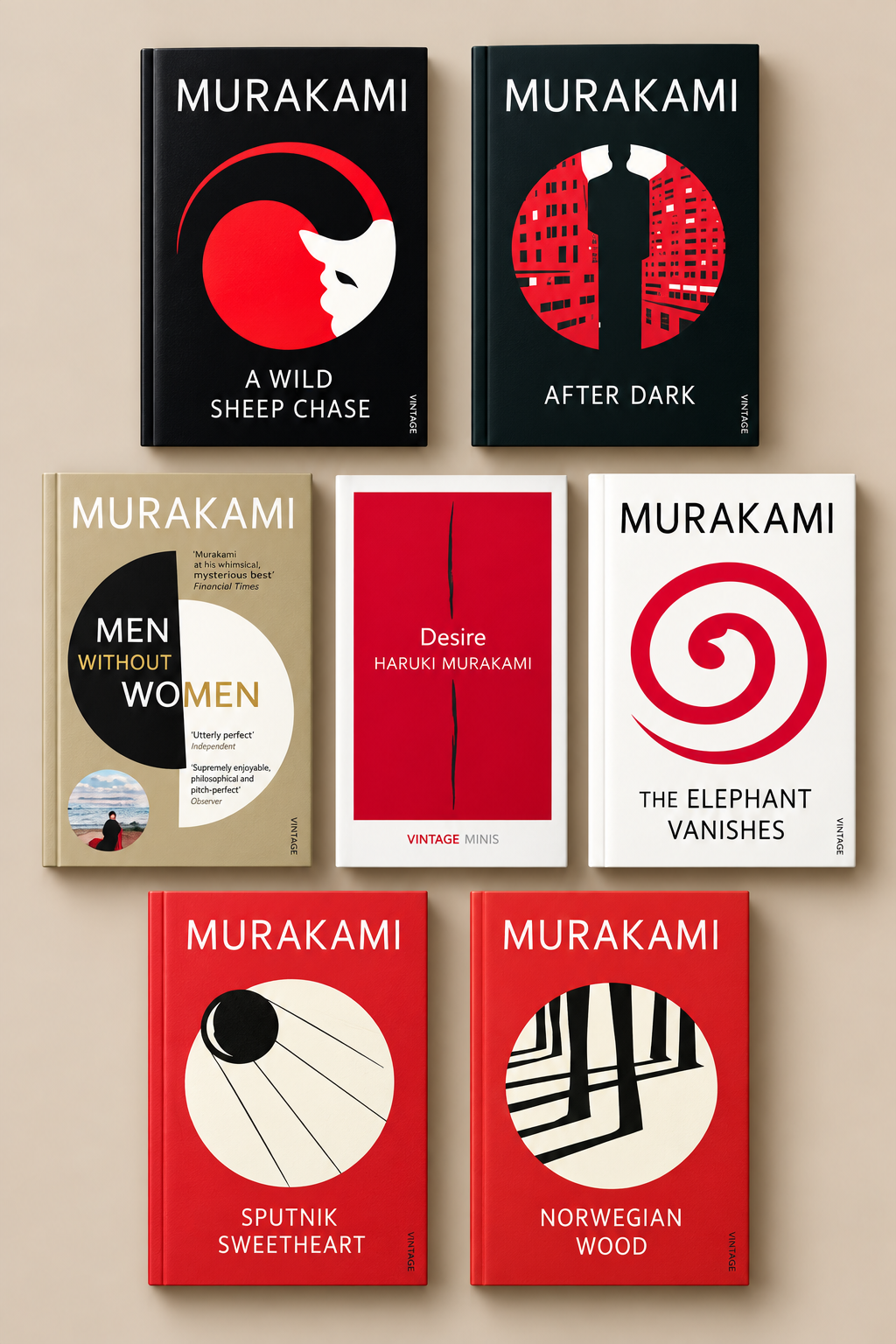 Haruki Murakami 7 Books Combo