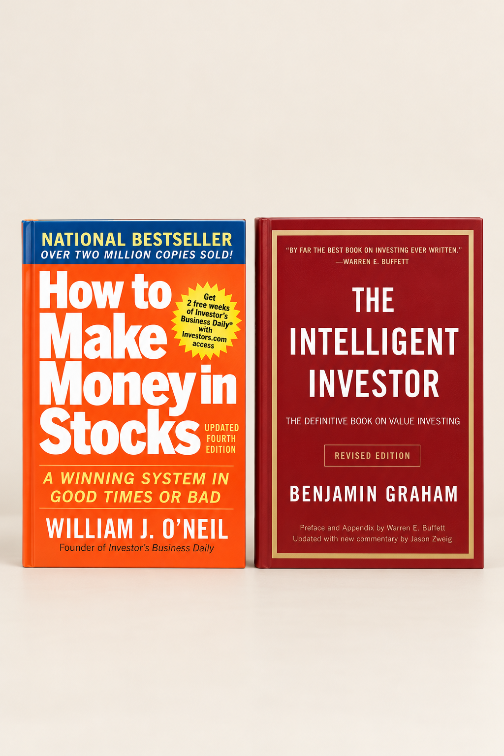 How to Make Money in Stocks: A Winning System in Good Times and Bad +The Intelligent Investor (paperback )combo