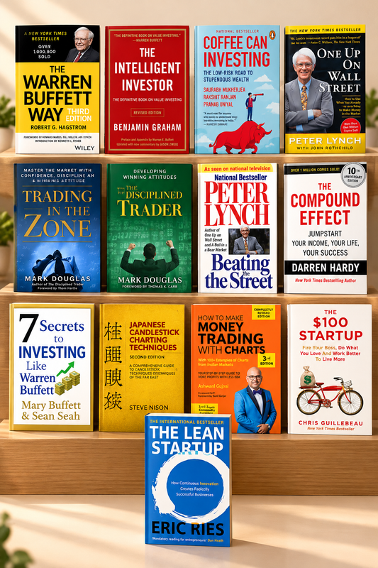 Investing, Trading & Startup Mastery | 13 Books Combo (Paperback)