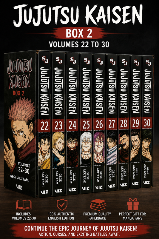 Jujutsu Kaisen Manga Box Set 2 (Volumes 22–30)