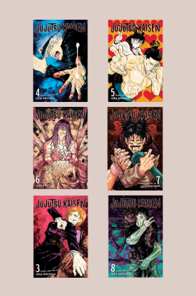 Jujutsu Kaisen Vol. 3–8 5 Books Combo by Gege Akutami