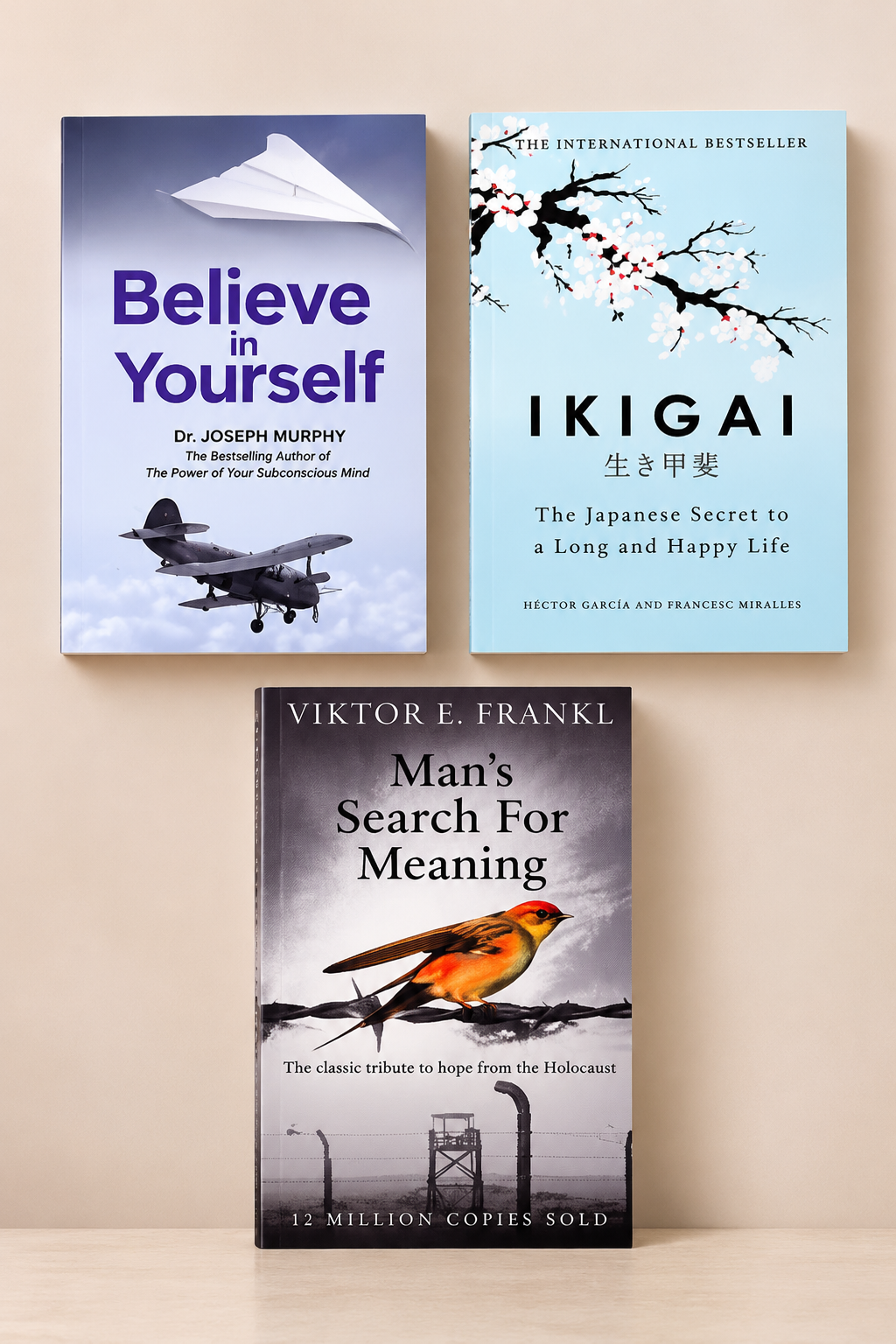 Man's Search For Meaning + Believe in Yourself + Ikigai