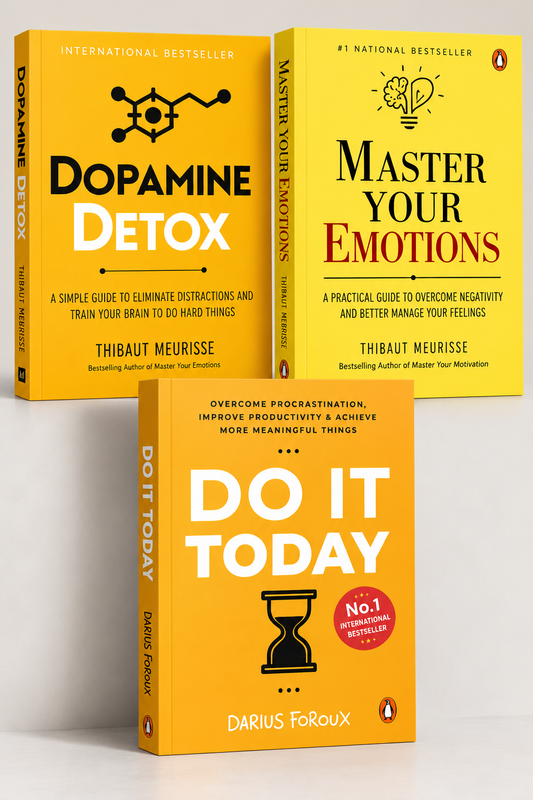 Master Your Emotion + Dopamine Detox by Thibaut Meurisse + Do it Today 