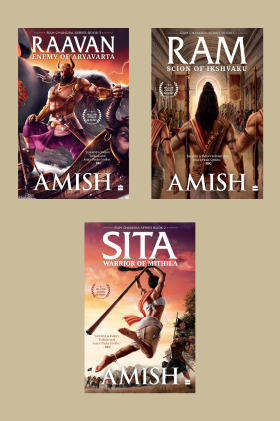 Ram Chandra Series: Ram, Sita & Raavan Set Paperback by Amish Tripathi