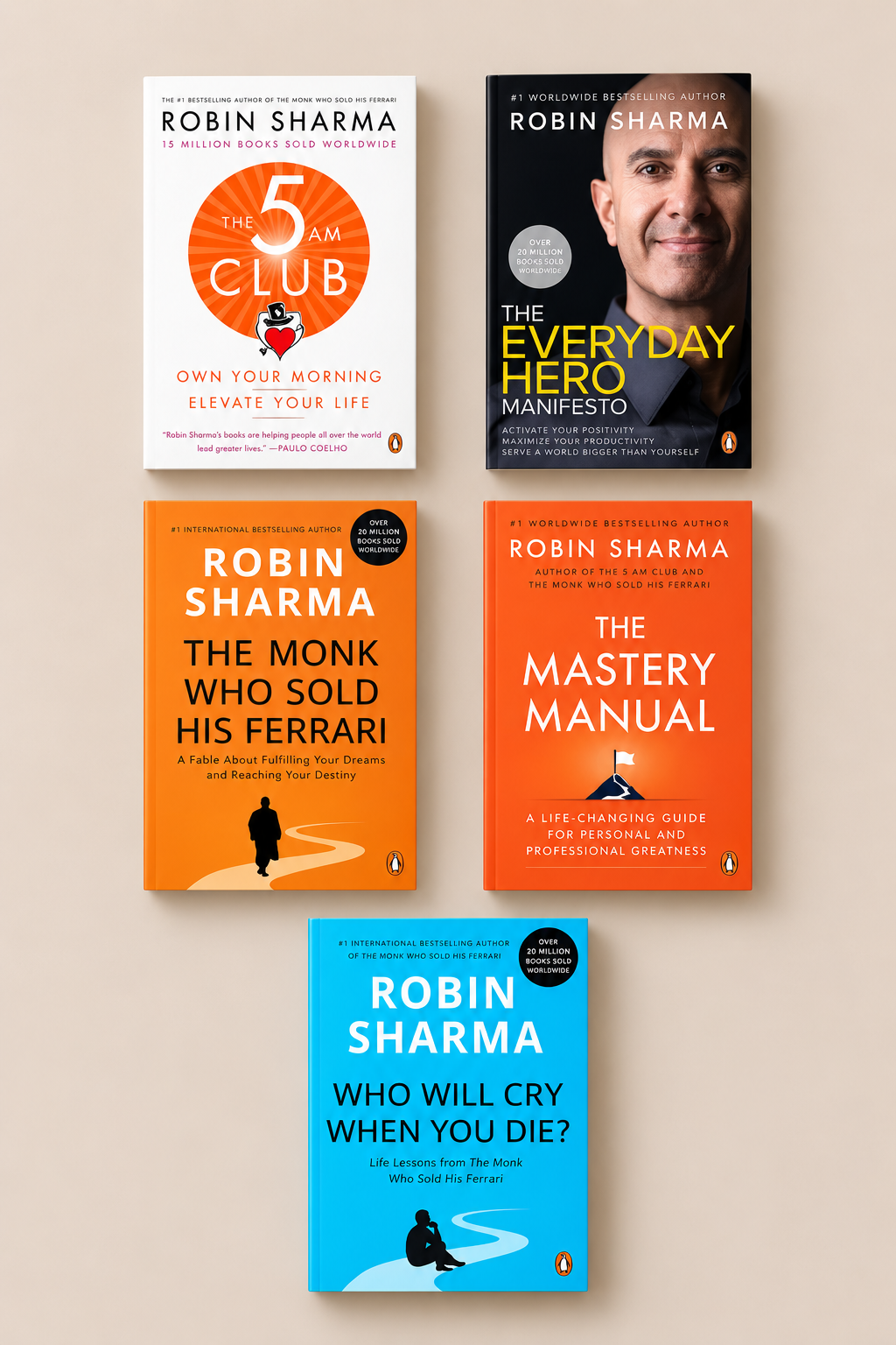 Robin Sharma Combo: 5 Books (Paperback)