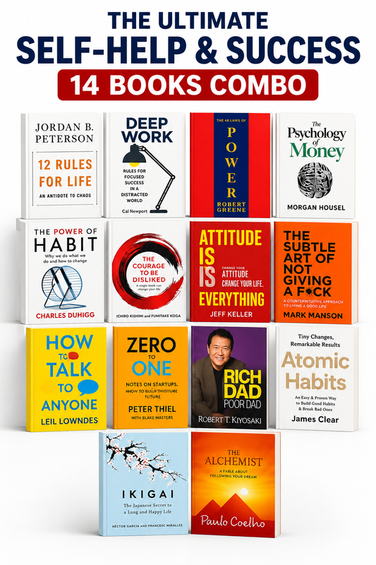 Ultimate Self-Help & Success Library | 14 Books Combo