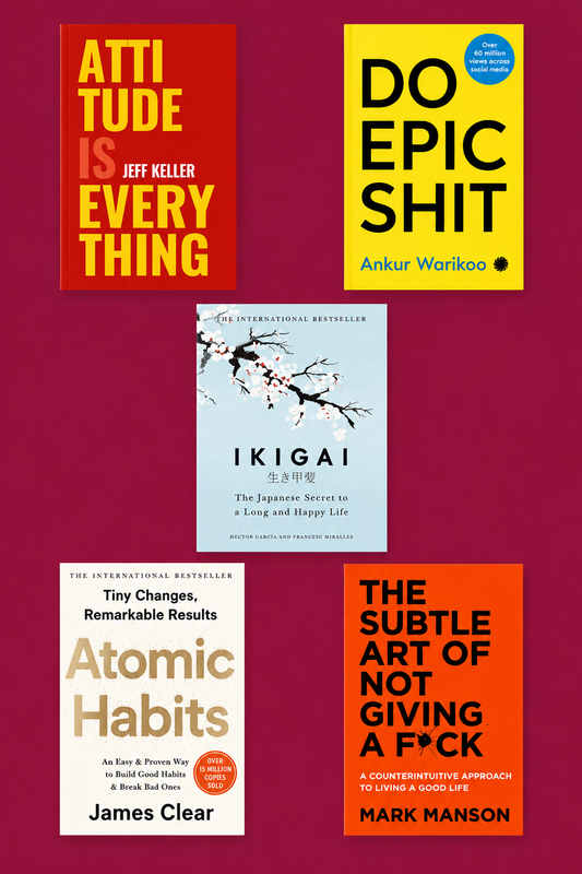 Self Help Combo: 5 Books (Paperback)