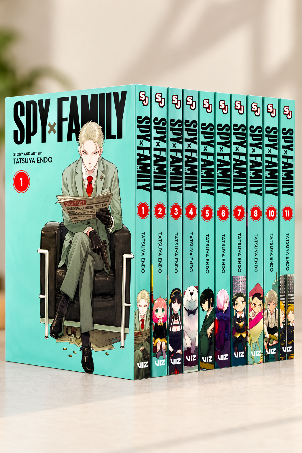 Spy x Family Vol. 1–10 Collection (English Edition) by Tatsuya Endo