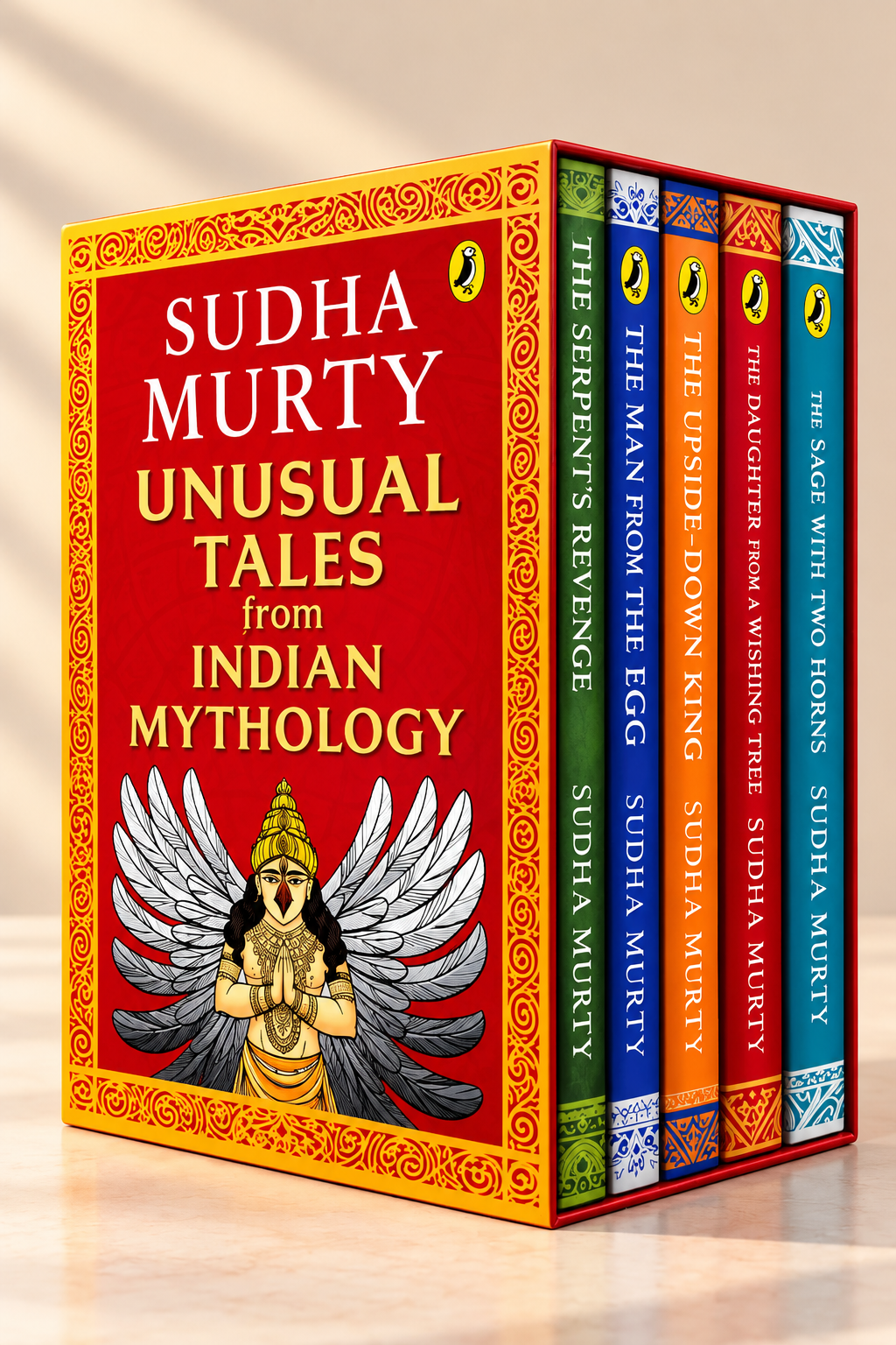 Sudha Murty Unusual Tales from Indian Mythology | 5 Books Box Set (Paperback)