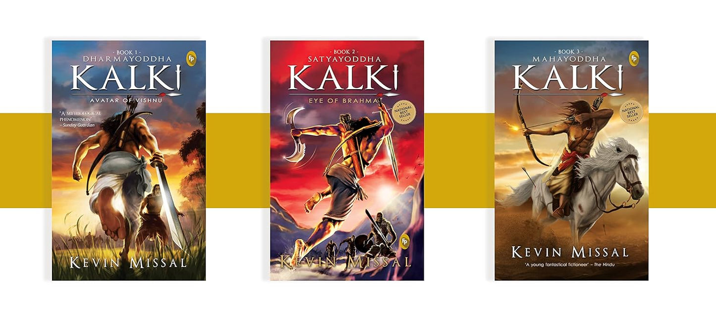 The Kalki Trilogy Set of 3 Books By Kevin Missal