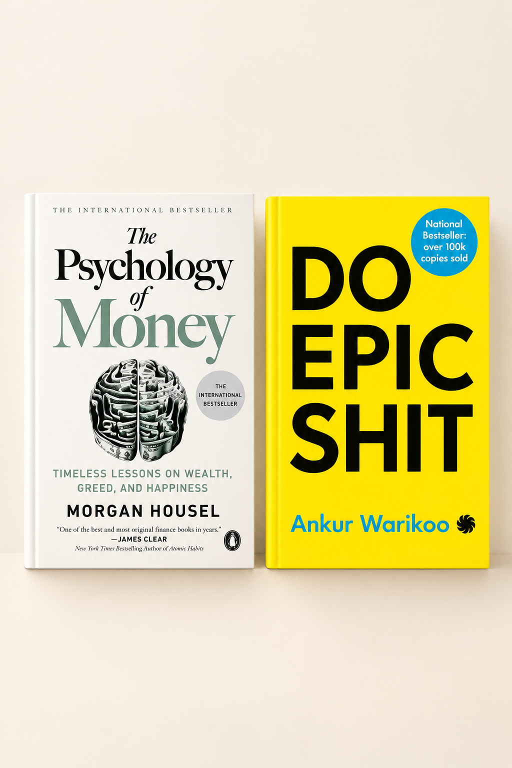The Psychology of Money + Do Epic Shit – 2 Books Combo