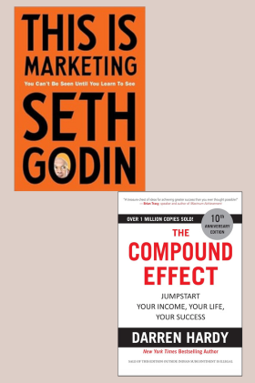 This is marketing + The Compound Effect 