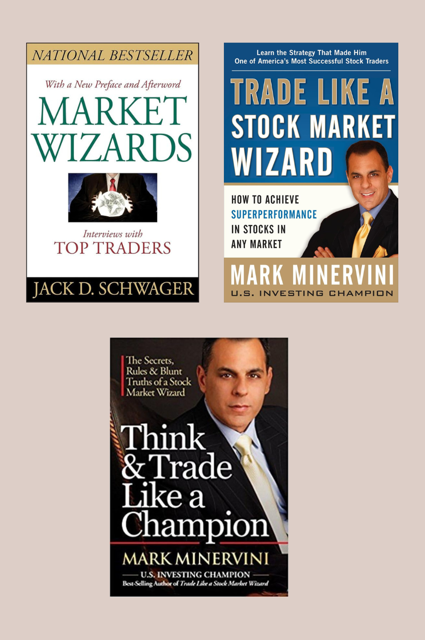 Trade Like a Stock Market Wizard +Market Wizards + Think and Trade like a Champion 