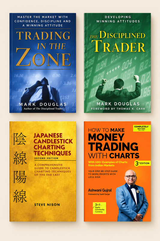 Trading Mastery Combo – 4 Books Set (Paperback)